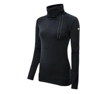 Nike Women's Black Cowl Neck Sweater